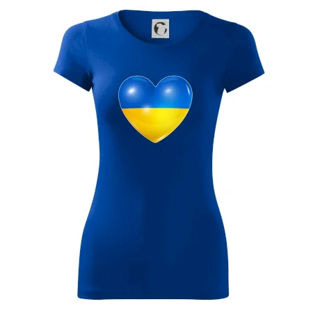 Ukrajina srdce vlajka