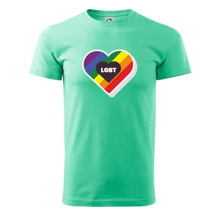 LGBT srdce dúhové