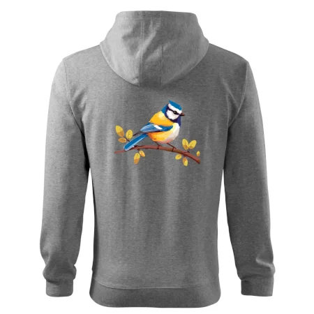 Sýkorka modrinka kreslená