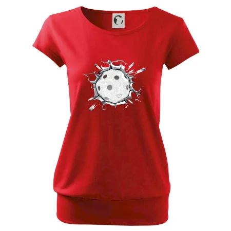 Florbal lopta v triku