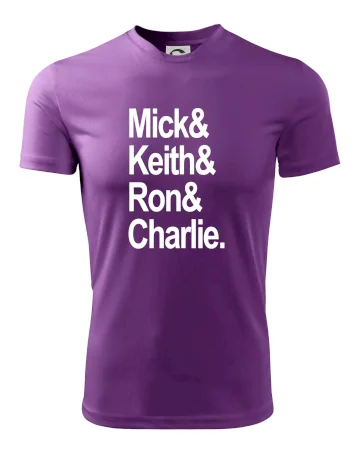 Mick Keith Ron Charlie