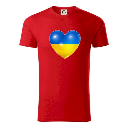 Ukrajina srdce vlajka