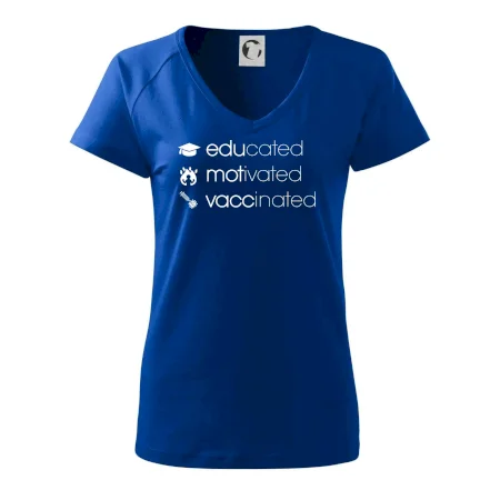 Educated motivated vaccinated