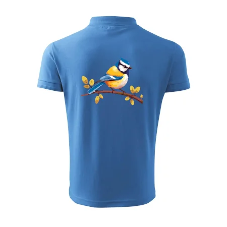 Sýkorka modrinka kreslená