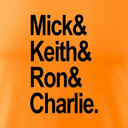 Mick Keith Ron Charlie