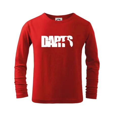 Darts - nápis so šípkarom