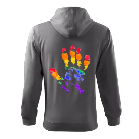 LGBT hand print