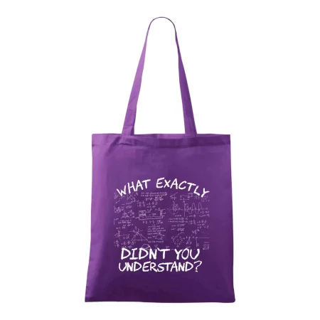 What exactly didn't you understand - physics