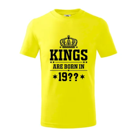 Kings are born in vlastný ročník