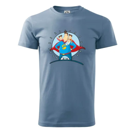 Táta superman - kluk, kluk a dítě
