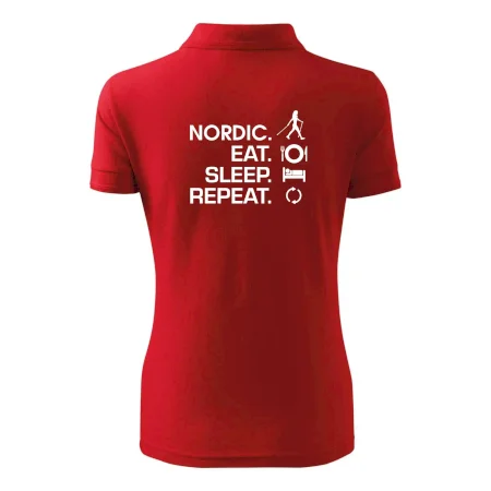 Nordic walking eat sleep