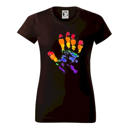 LGBT hand print