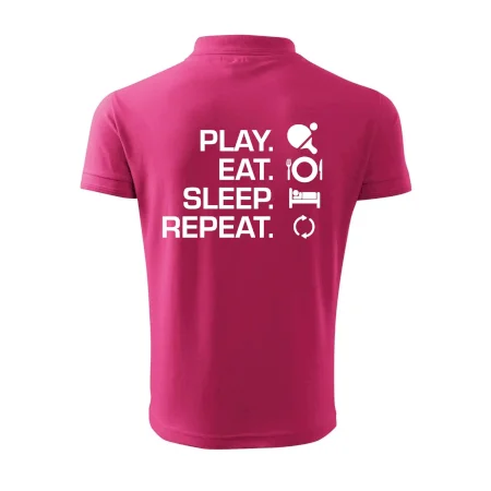Stolný tenis - eat sleep