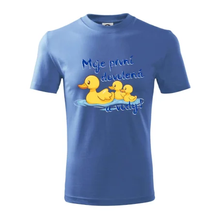 Moje první dovolená u vody - sourozenci