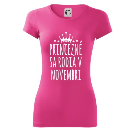 Princezné sa rodia v novembri