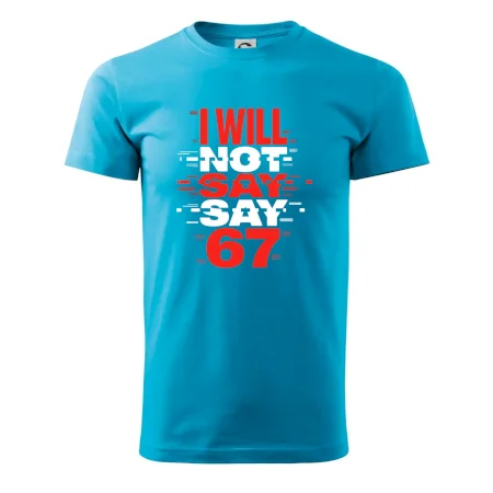 Červený - I Will Not Say SAY 67