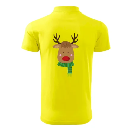 Jeleň so šálom