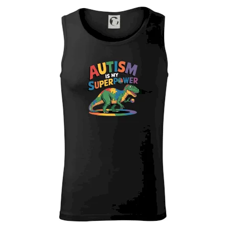 Stojící Rex Autism is my superpower
