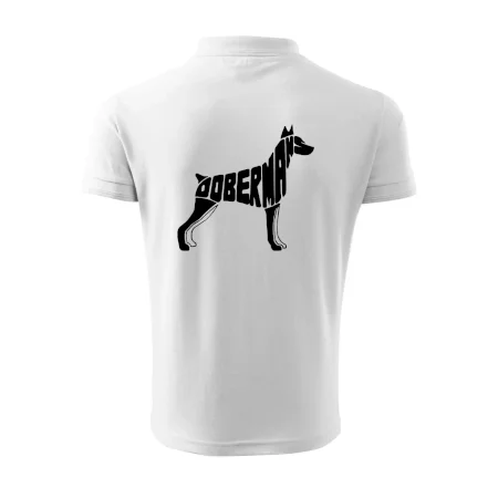Dobermans - nápis v tele