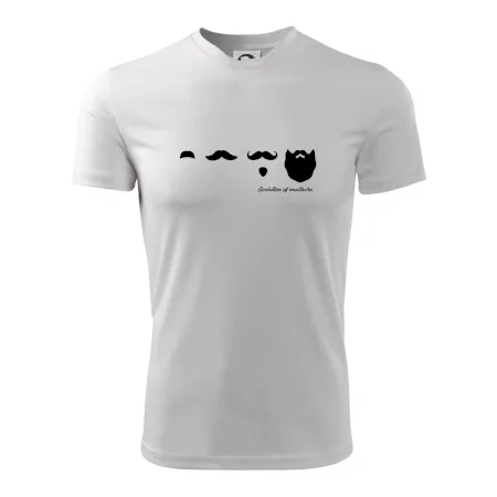 Evolution mustache