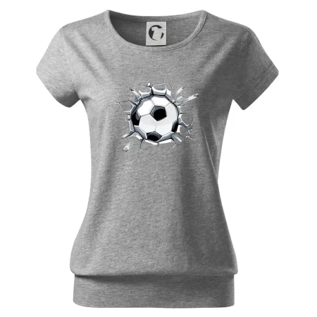 Futbalová lopta v triku