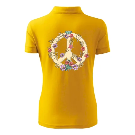 Peace symbol pieskový