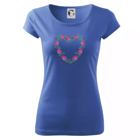 Červené tulipánové srdiečko (Pecka design)