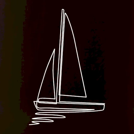 Plachetnica jedným ťahom