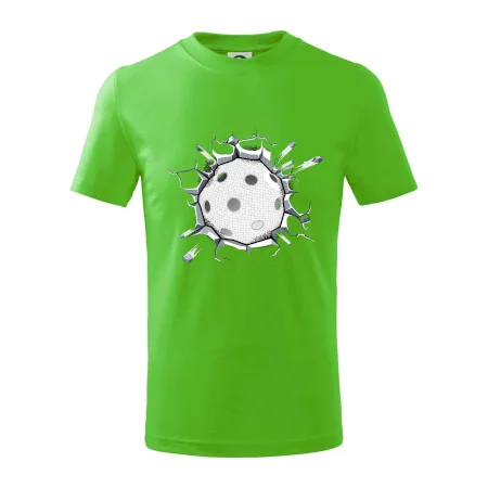 Florbal lopta v triku