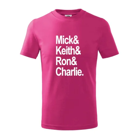 Mick Keith Ron Charlie