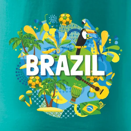 Brazília Farebný obrázok