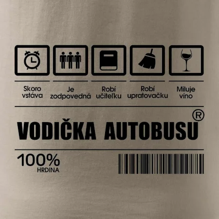 Čiarový kód - Vodička autobusu