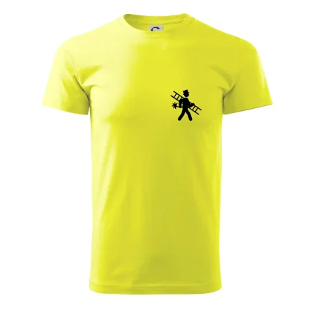 Kominík logo + nápis na zádech