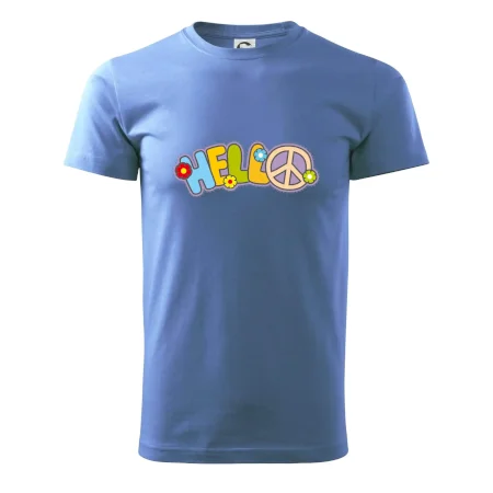 Hello hippie symbol