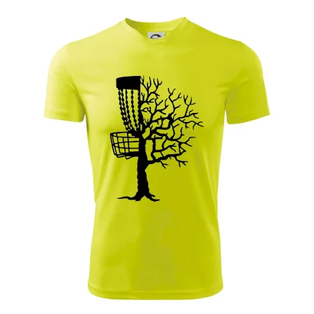 Disc golf pozor strom