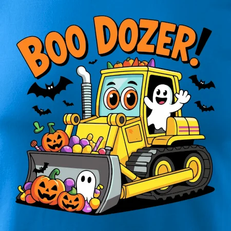 Halloweensky boo dozér