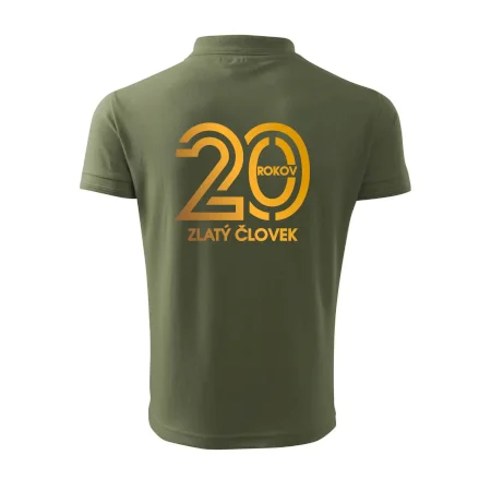 20 rokov zlatý človek