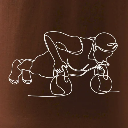 Kitebell posilňovanie jedným ťahom