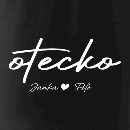 Otecko - tričko s menami deti