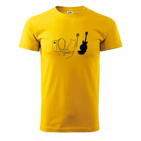 Mačka a gitara WC