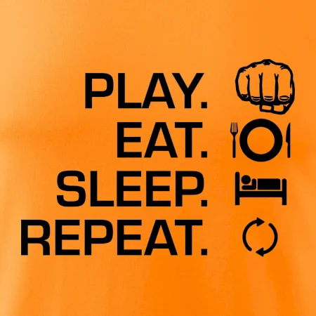 MMA eat sleep repeat