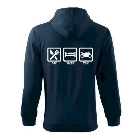 Eat sleep ride - cesta