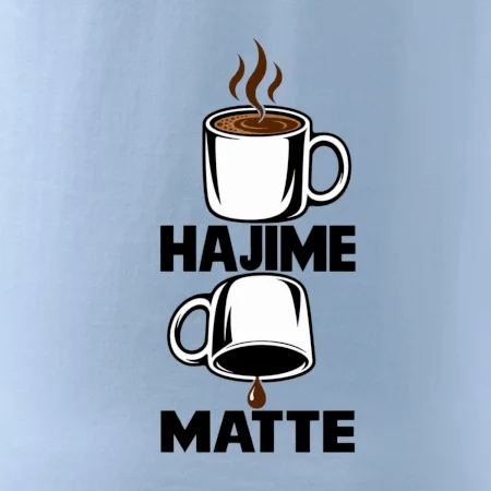 Hajime matte káva judo