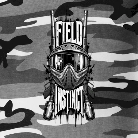 Čiernobiela maska – Field Instinct paintball