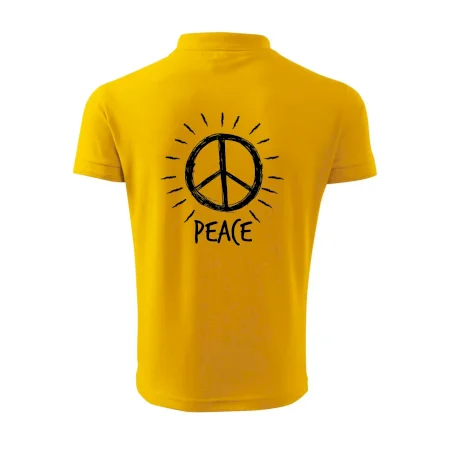 Peace symbol čiernobiely
