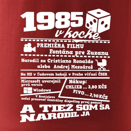 1985 v kocke