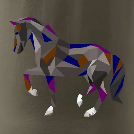Kôň geometria farebný
