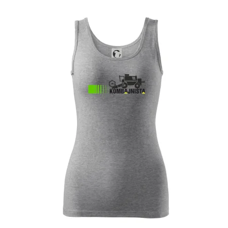 Kombajnista zelená a žltá