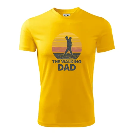 The walking dad - tata s dítětem na zádech