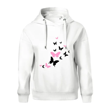 Motýle ružovo čierni